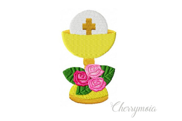 Communion Cup Embroidery Review for Boutique Sweatshirts